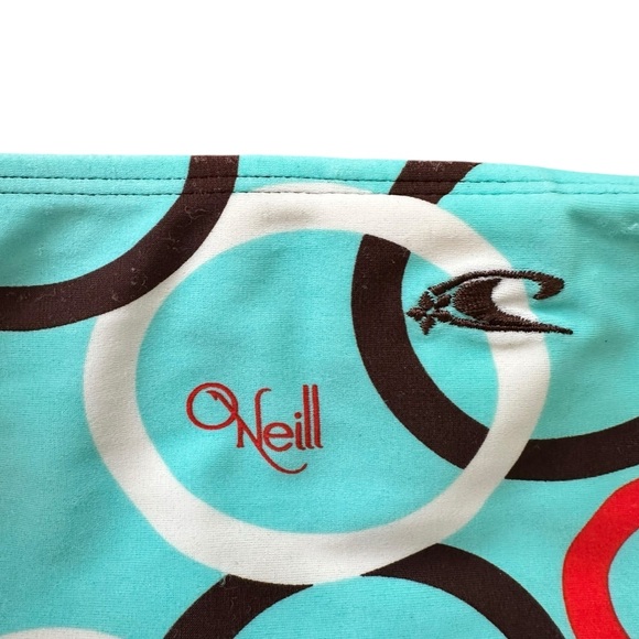 O'Neill Brown and Aqua Bikini Set size M - Picture 11 of 17